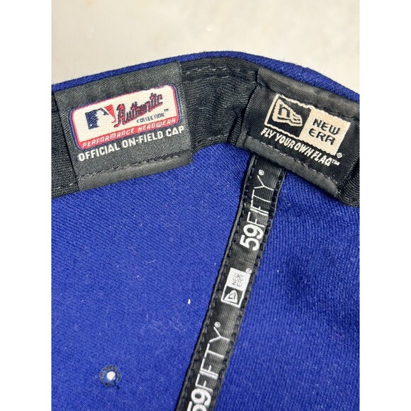 Los Angeles Dodgers New Era 59 FIFTY Authentic On-Field Cap - Fitted 7 7/8 - Picture 9 of 13